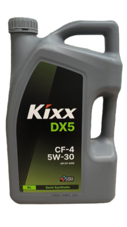 Масло моторное DX5 CF-4/SG 5W-30 полусинтетическое 6л L5257360R1 KIXX
